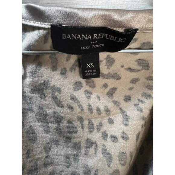 Banana‎ Republic Animal Printed Tank Top XS - Picture 3 of 5
